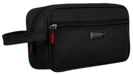 Leatherette cosmetic bag PETERSON PTN KOS-ME-2