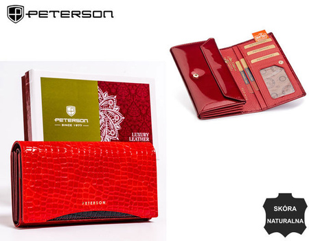 PETERSON PTN MC-411 RFID leather wallet