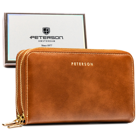 Portfel damski PU PTN 007-HF Camel
