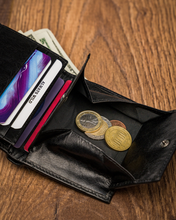 Leather wallet Always Wild N20194-VTK-D