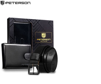 Zestaw portel+pasek PTN N992L-BF-105-BW Black