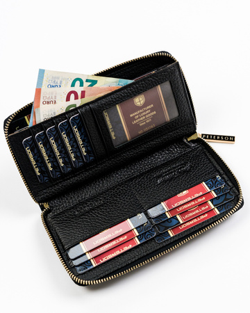 Portfel skórzany RFID PETERSON PTN ST-781