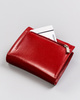 Women's leather wallet R-RD-39-GCL Red