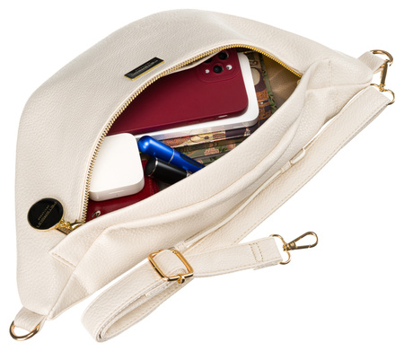 Saszetka nerka PU PTN SSY-2-F19 L.Beige