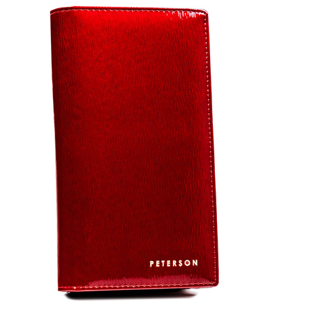 Women's leather wallet PTN 421431-SH RED