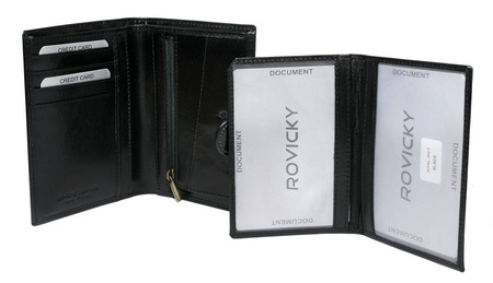 Leather men walllet ROVICKY N74L-RVT