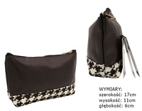 Kosmetyczka KOS-36 Black Brown