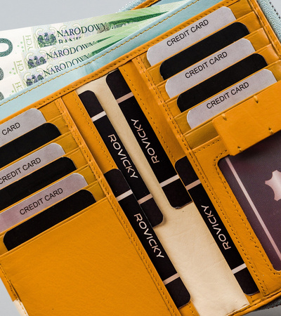 Portfel skórzany ROVICKY N710-XL-RCN