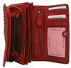 Portfel damski skórzany R-N22-ZPT Red