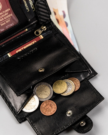 PTN leather wallet 339Z-CA-6679 BLA