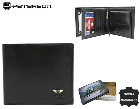 PETERSON PTN 22305-VT RFID leather wallet