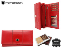 PETERSON PTN RD-12-GCL-S RFID leather wallet
