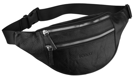 Saszetka skórzana R-3006-CLB Black