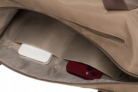 Spacious women's handbag PTN CTY-12 Beige