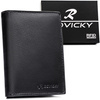 Portfel męski skórzany 0001-RVD Black