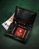 Portfel skórzany RFID PTN 324-CA BLAC