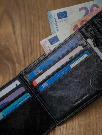 ROVICKY PC-103-BAR RFID leather wallet