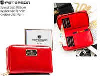 Portfel damski eko PTN 007-SF7 Red