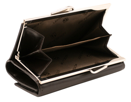 Portfel damski skórzany PTN RD-18-NGV Brown