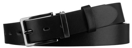 Pasek męski skórzany PTN LTP-BUF BLACK