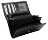 Leather long wallet D379-BFA-NL