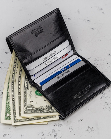 Skórzane etui na dokumenty TW-01-RVT Black