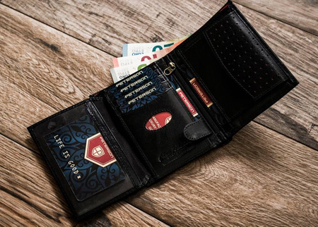 Peterson leather wallet PTN 333A-5897