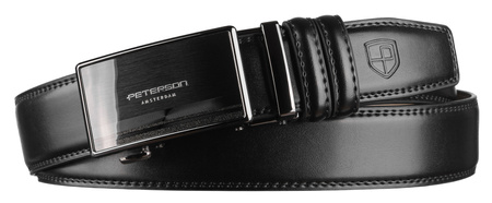 Pasek męski skórzany PTN A021-AS Black