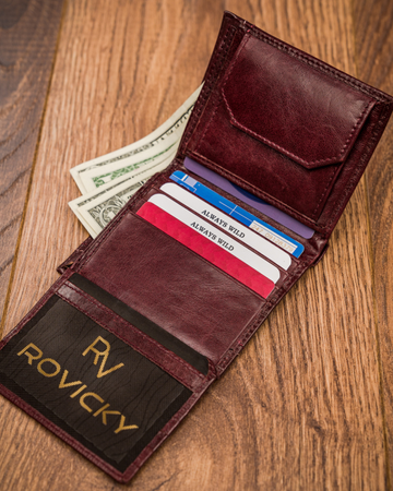 Leather wallet Always Wild N20197-VTK-D