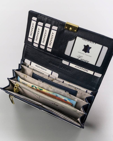 ROVICKY RH-27A-1-SH leather wallet