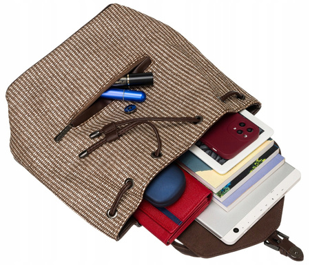 Plecak David Jones 6875-3 Brown