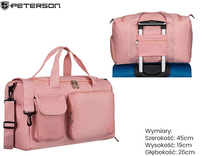 Torba podróżna PTN 23032 Pink