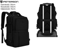 Plecak Peterson PTN HY241 Black