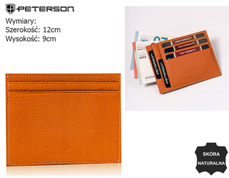 Skórzane etui na dokumenty PTN CAW22722 Aran