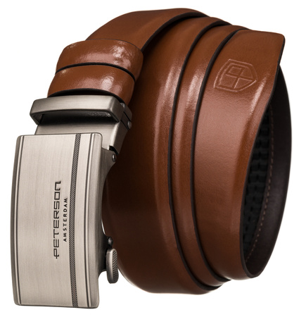 Pasek automat skórzany PTN A005