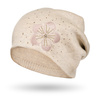 Czapka damska PTN HAT-02 Beige