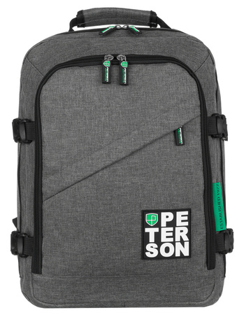 Plecak PTN GPL-02-T Grey+Green