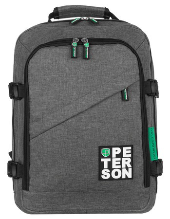 Plecak PTN PLG-02-T Grey+Green