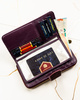 Portfel damski skóra naturalna+PU PTN PS116-HNL Purple