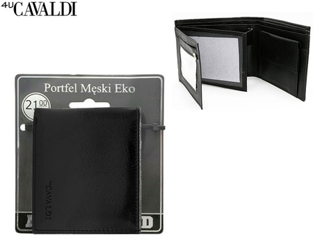 Portfel męski PU F18-PAL41-BL Black