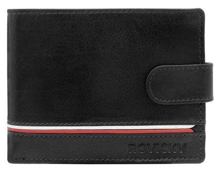 Leather men wallet ROVICKY N992L-CPL