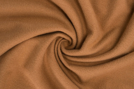 Large Women's Scarf with Fringes Peterson PTN SPV73 Dark Yellow