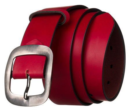 Pasek skórzany ALWAYS WILD LADY NO.4 Red