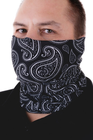 Komin, chusta z tkaniny Rovicky