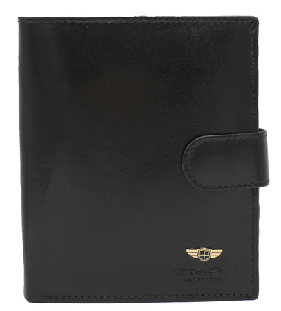 Portfel  skórzany PTN 22307L-VT Black