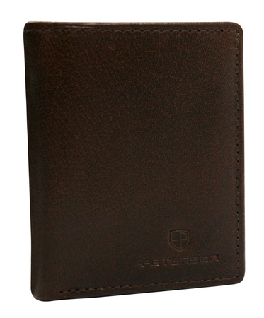 Portfel męski skórzany PTN RM-12-BUF Brown