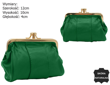 Vintage-style coin purse 665 Turquise No Logo