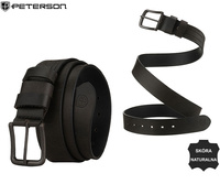 Pasek męski skórzany PTN LTP-33 Black