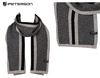 Elegant men's scarf by Peterson PTN SA100-03 Black