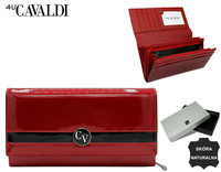 Leather women wallet CAVALDI H20-2-RS9-5805 RED
